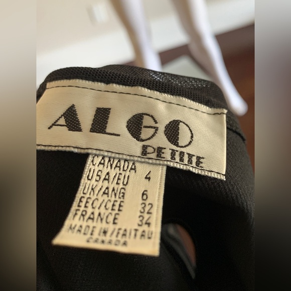 Vintage Laura Petite Formal Dress in Black - Picture 7 of 7